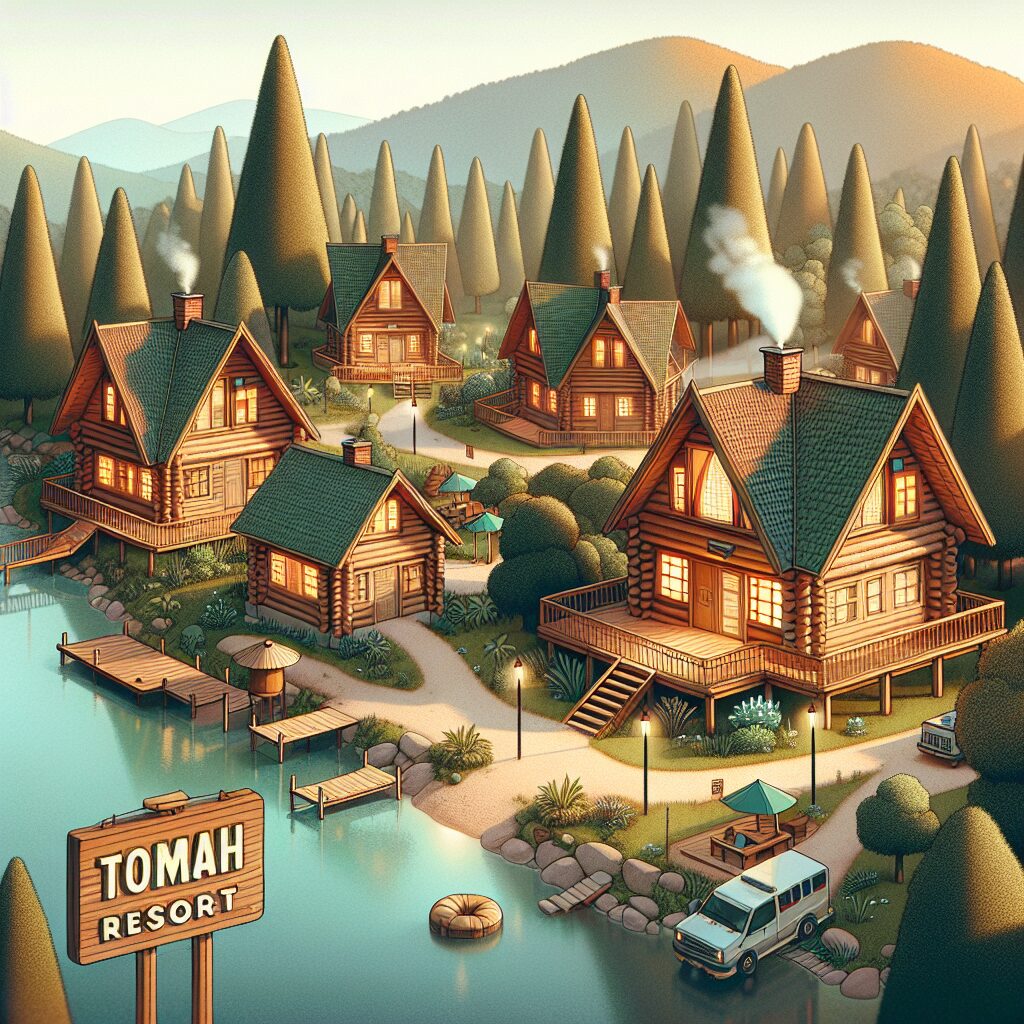 Tomah Resort Cabins for a Cozy Getaway Surrounded by Scenic Views