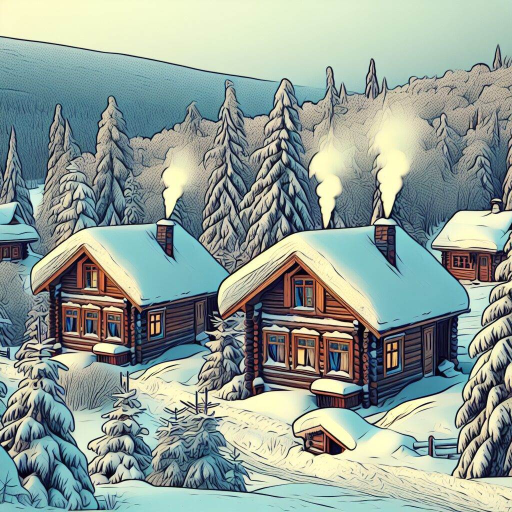 Winter Resort Cabins Necedah for a Cozy and Snowy Escape